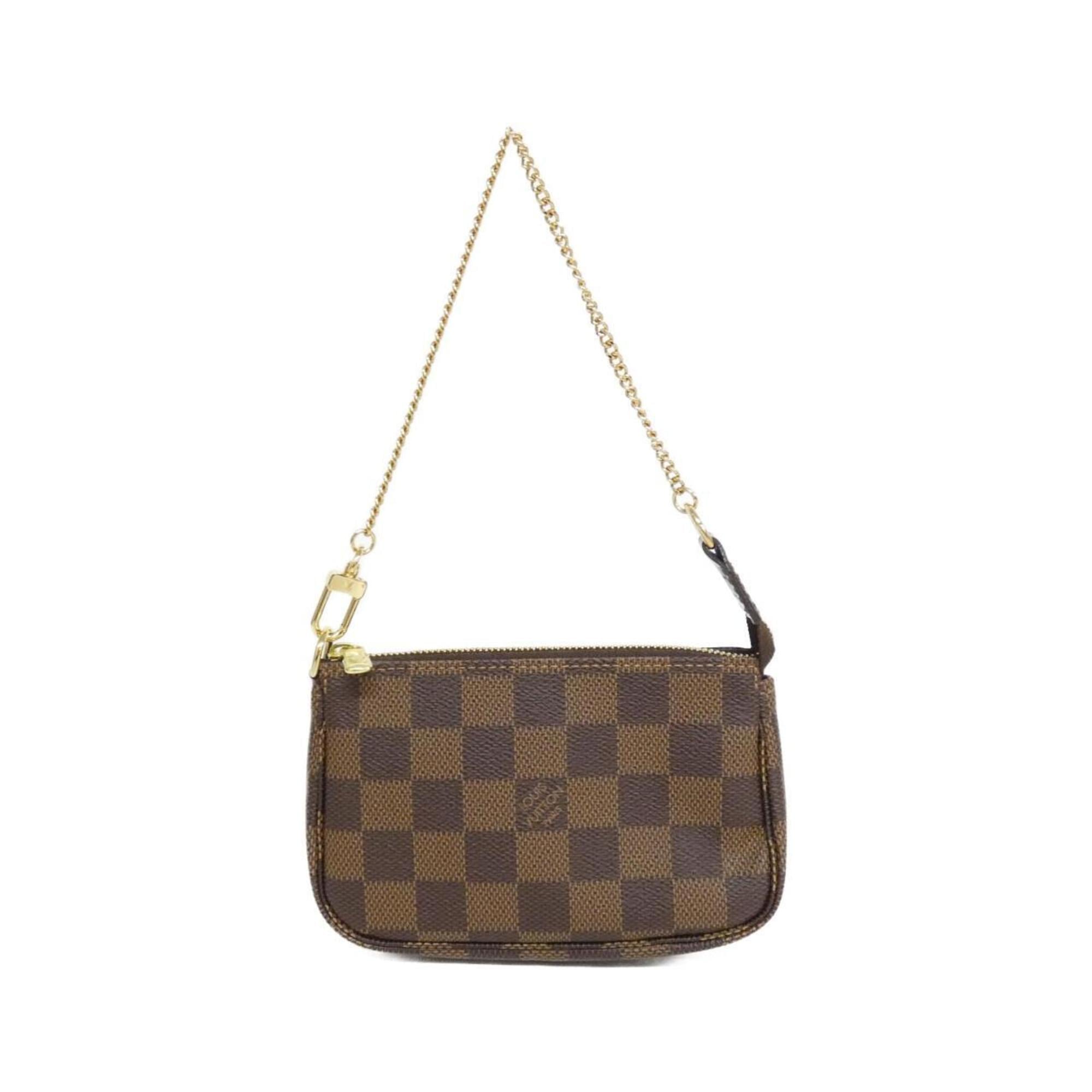 Louis Vuitton Ebene Coated Canvas Pochette Pouch