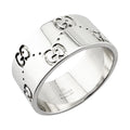 Gucci White Gold White Gold (18K) Band Ring (Pre-Owned)