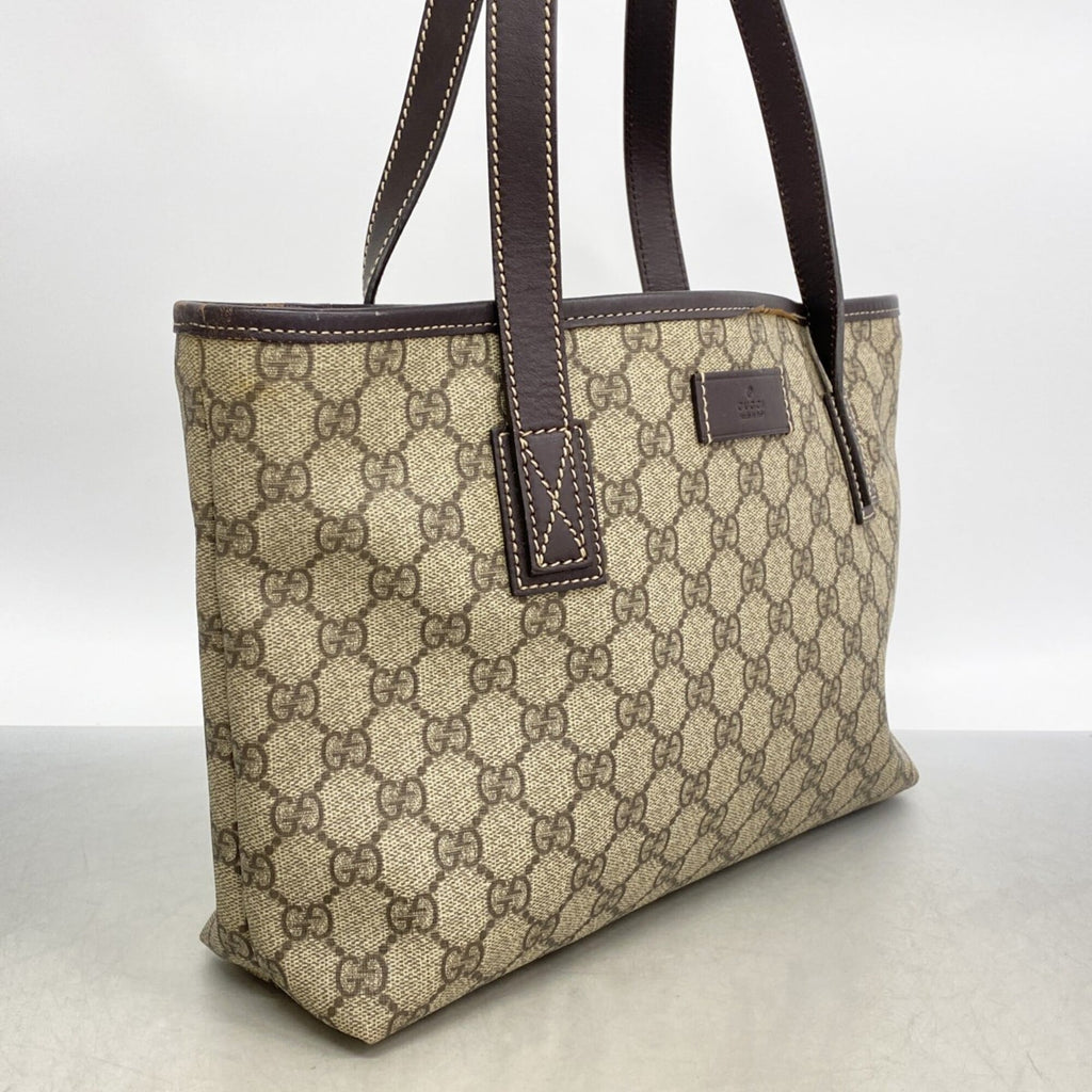 Gucci Brown Pvc Tote Bag (Pre-Owned)