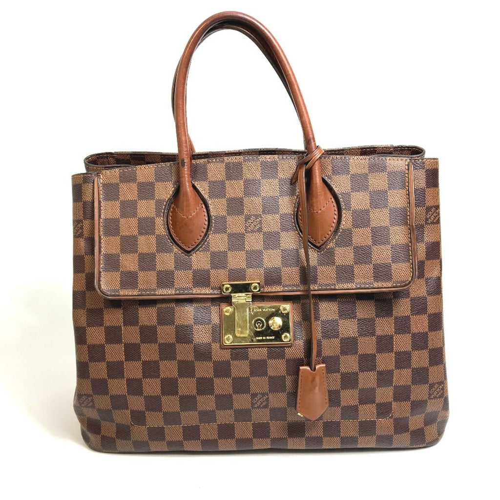 Louis Vuitton Brown Damier Canvas Handbag Tote Bag