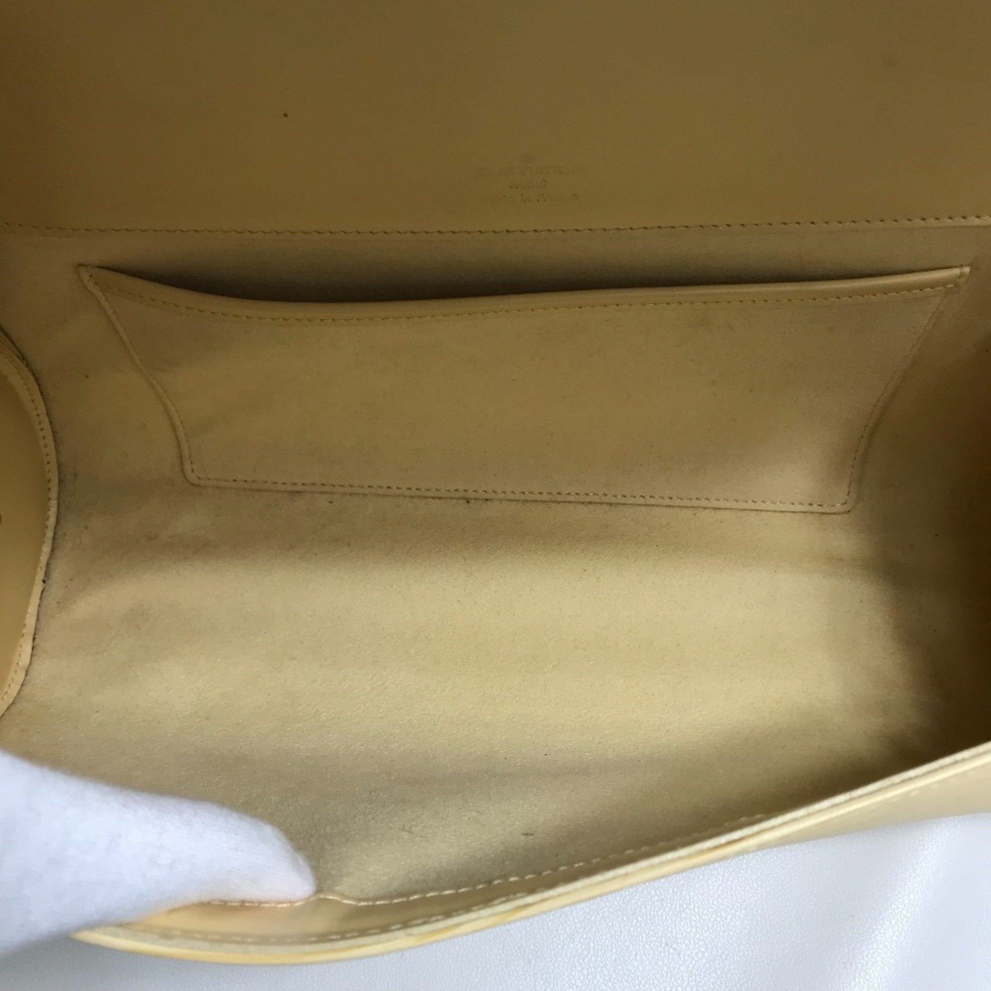 Louis Vuitton Vanilla Yellow Epi Leather Shoulder Bag