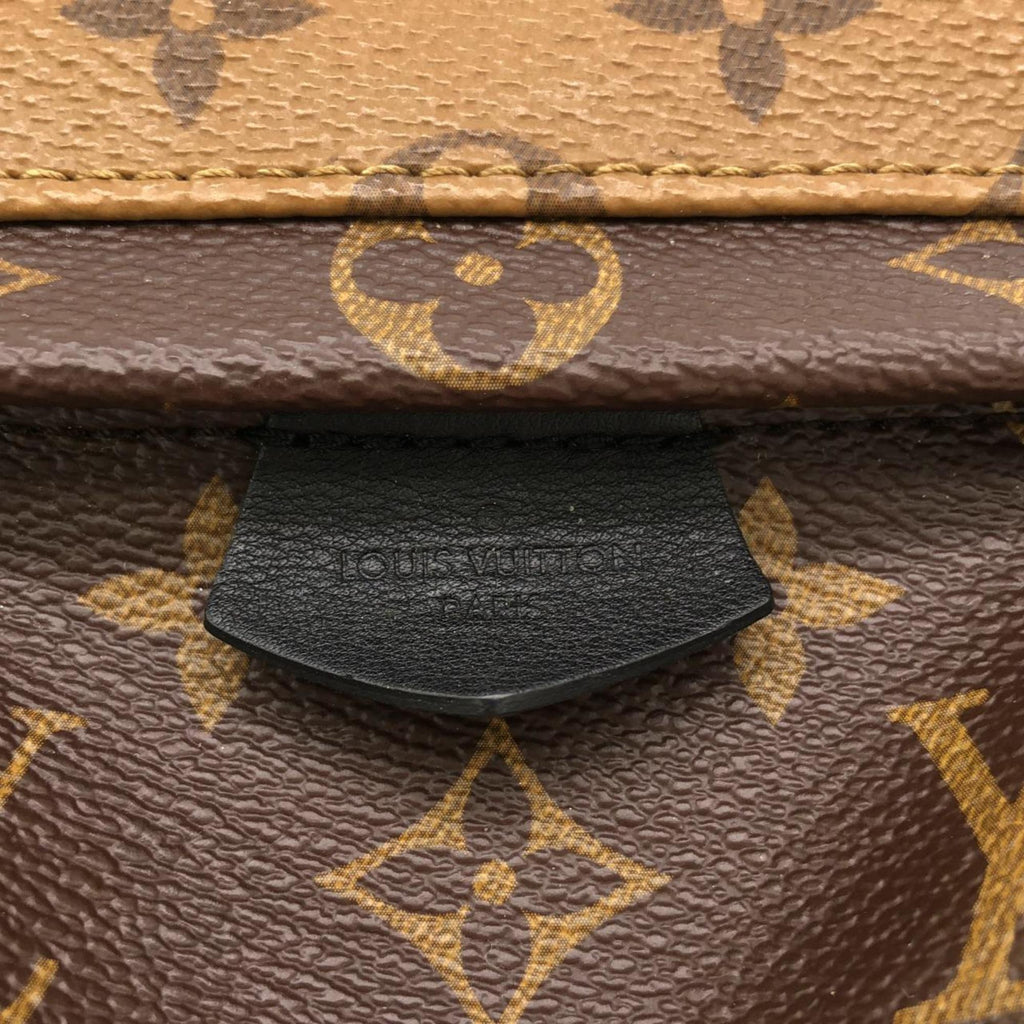 Louis Vuitton Brown Coated Canvas Backpack