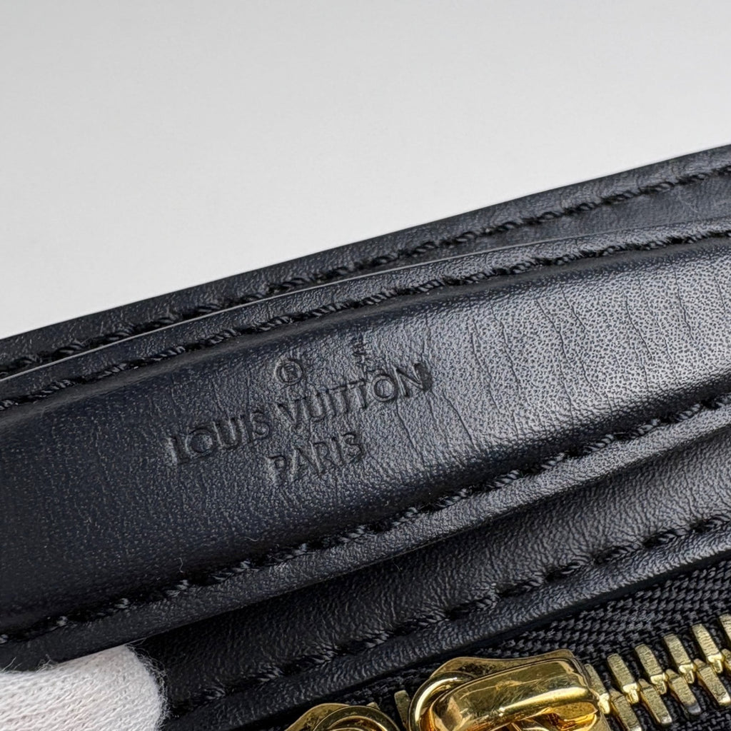 Louis Vuitton Black Brown Noir Monogram Shoulder Bag