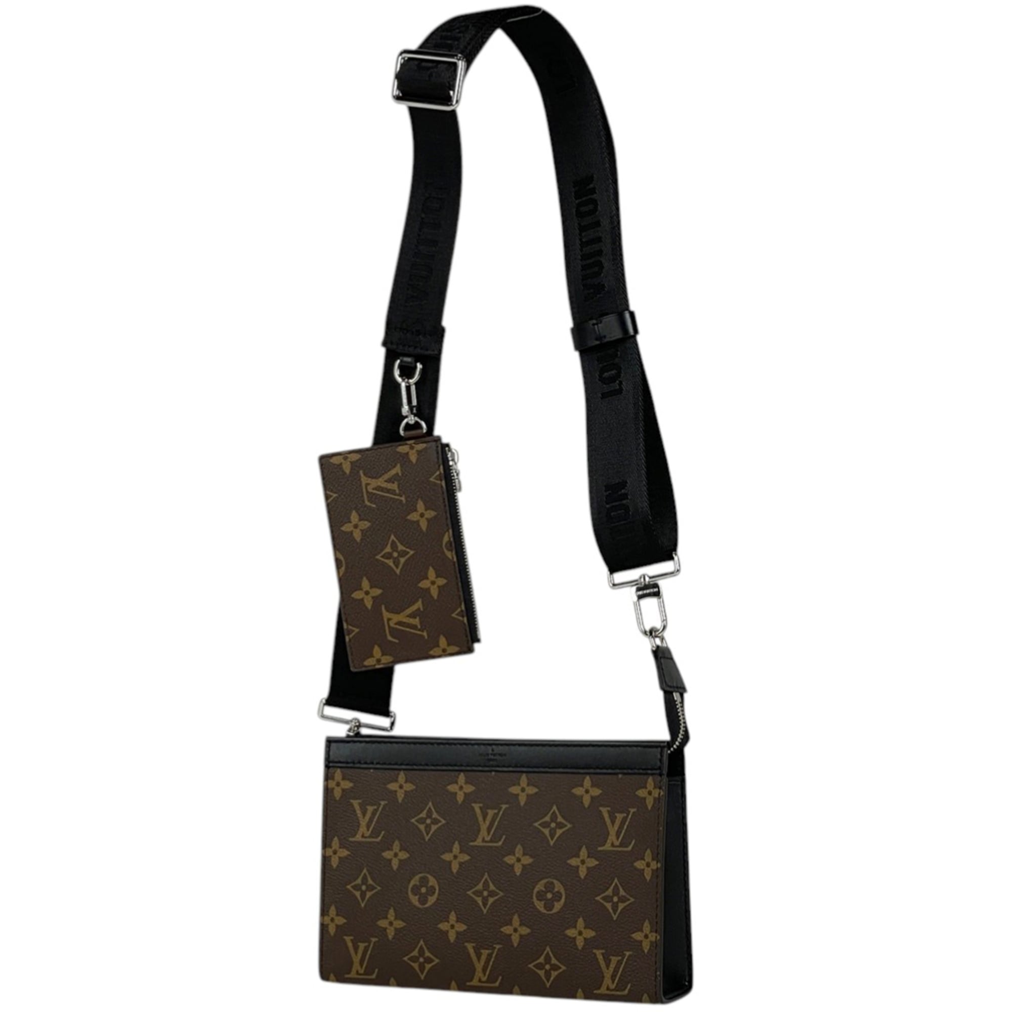 Louis Vuitton Brown Monogram Pouch Shoulder Bag