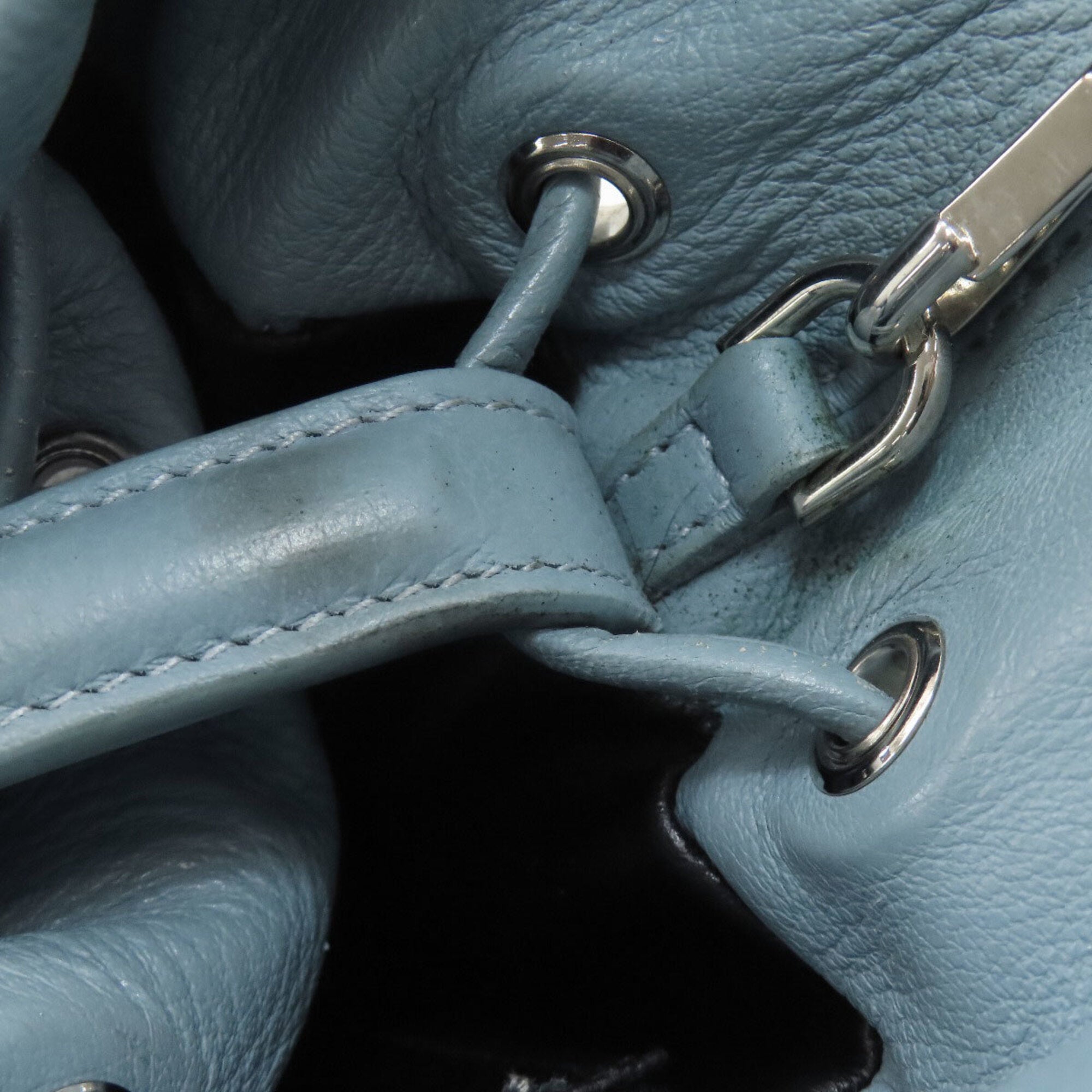 Balenciaga Blue Leather Hand