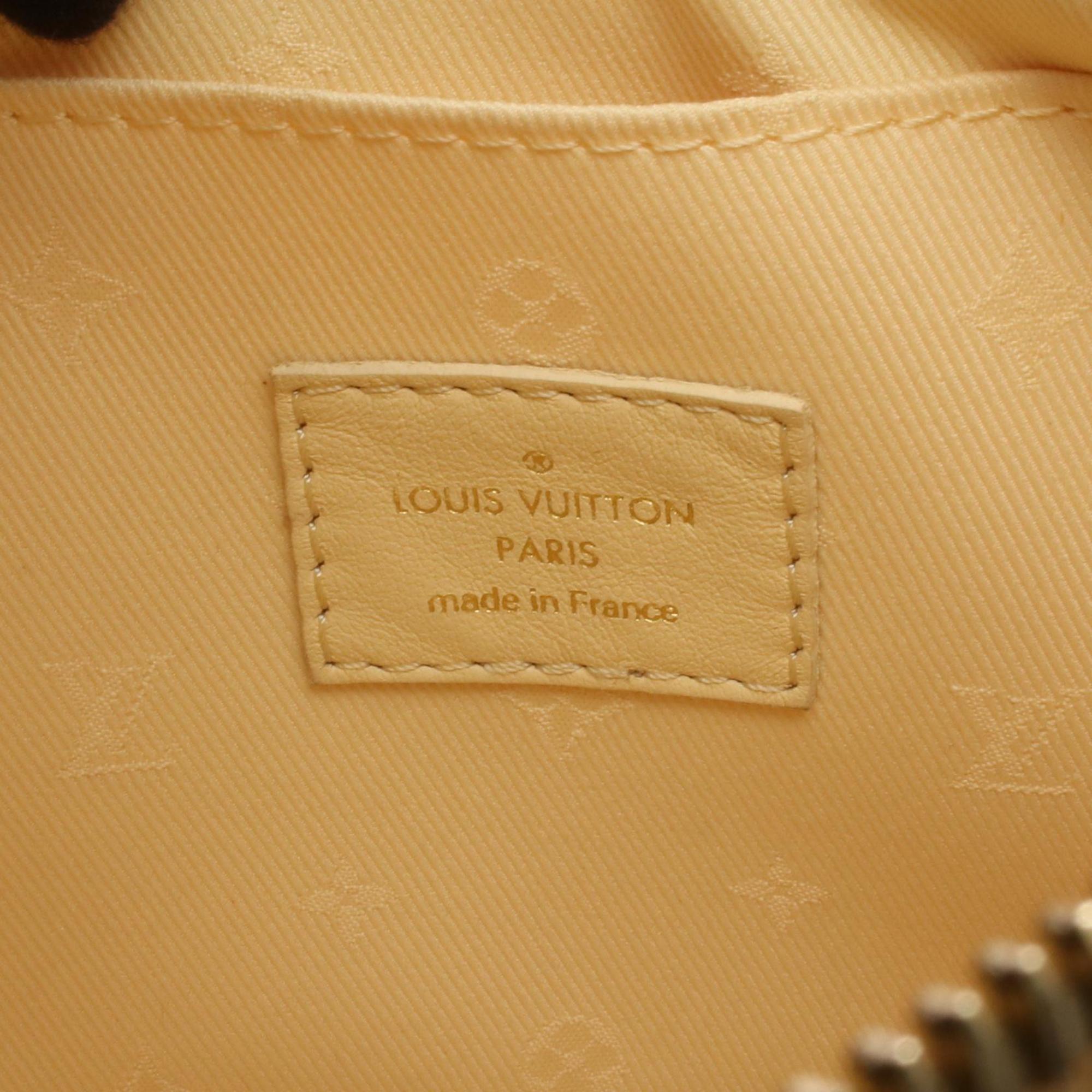 Louis Vuitton Yellow Leather Handbag