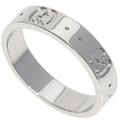 Gucci Icon White Gold (18K) Band Ring (Pre-Owned)