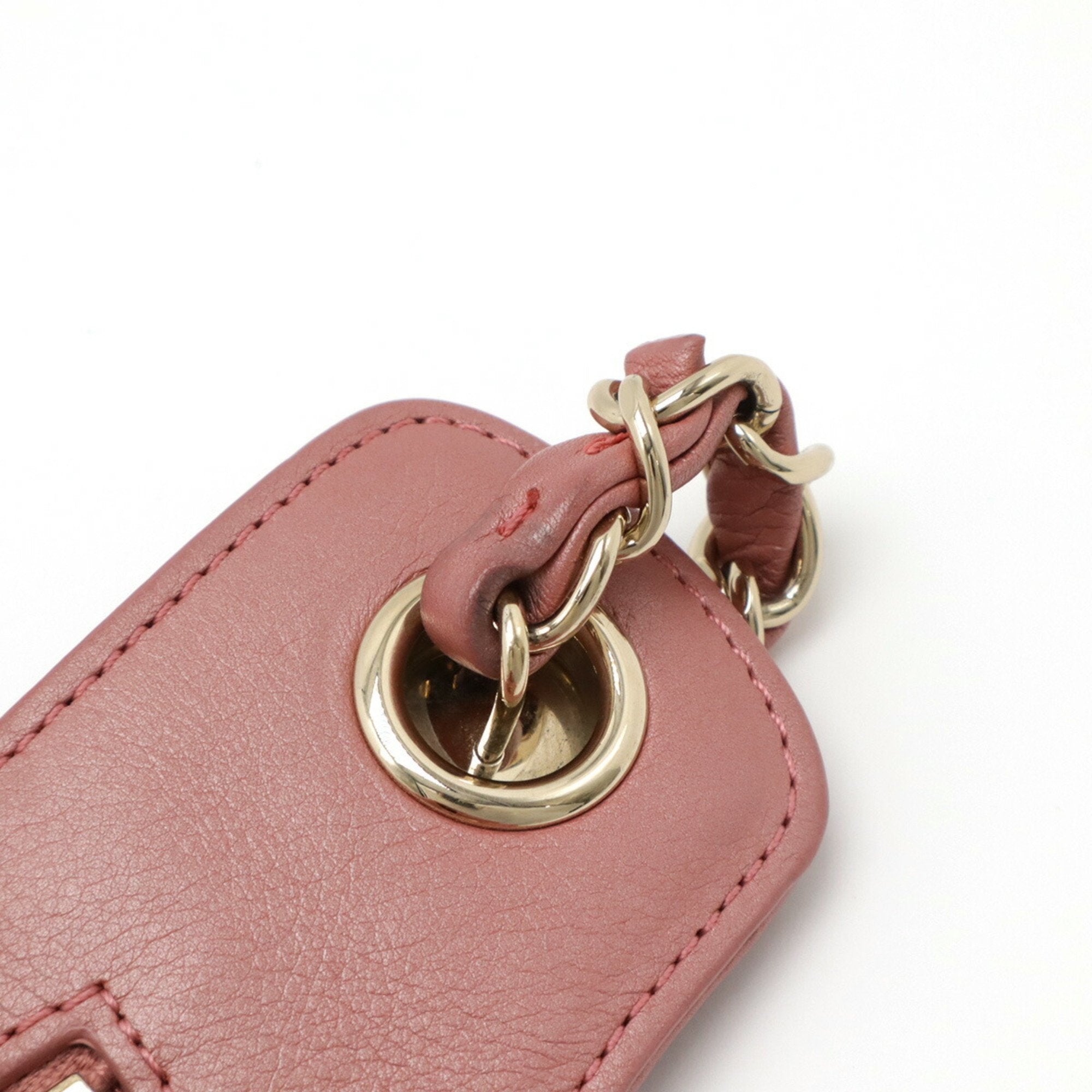 Chanel Matelasse Pink Leather Pouch Sling Bag