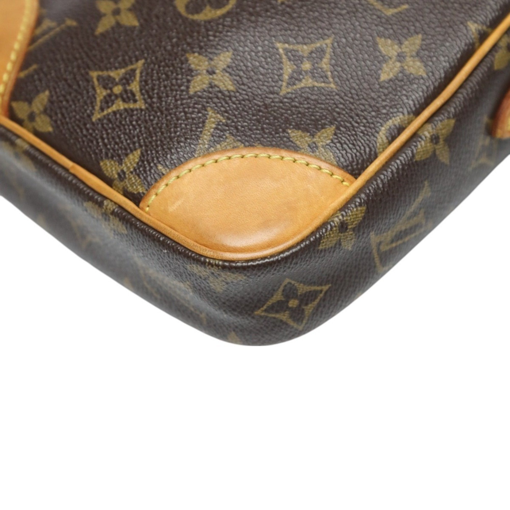 Louis Vuitton Brown Monogram Canvas Shoulder Bag