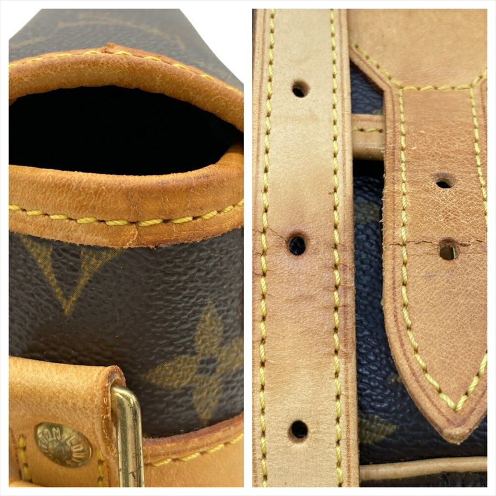 Louis Vuitton Brown Monogram Canvas Shoulder Bag