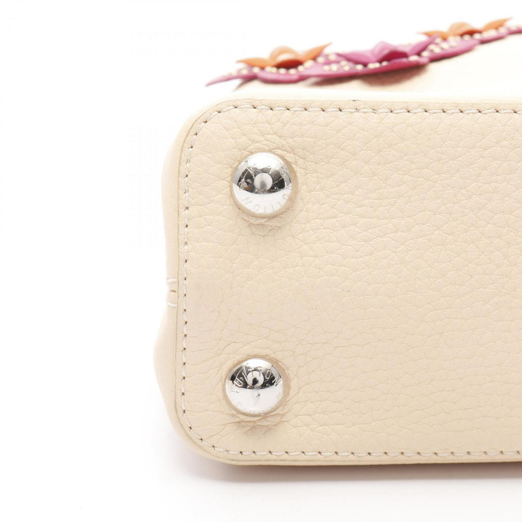 Louis Vuitton Ivory Leather Handbag