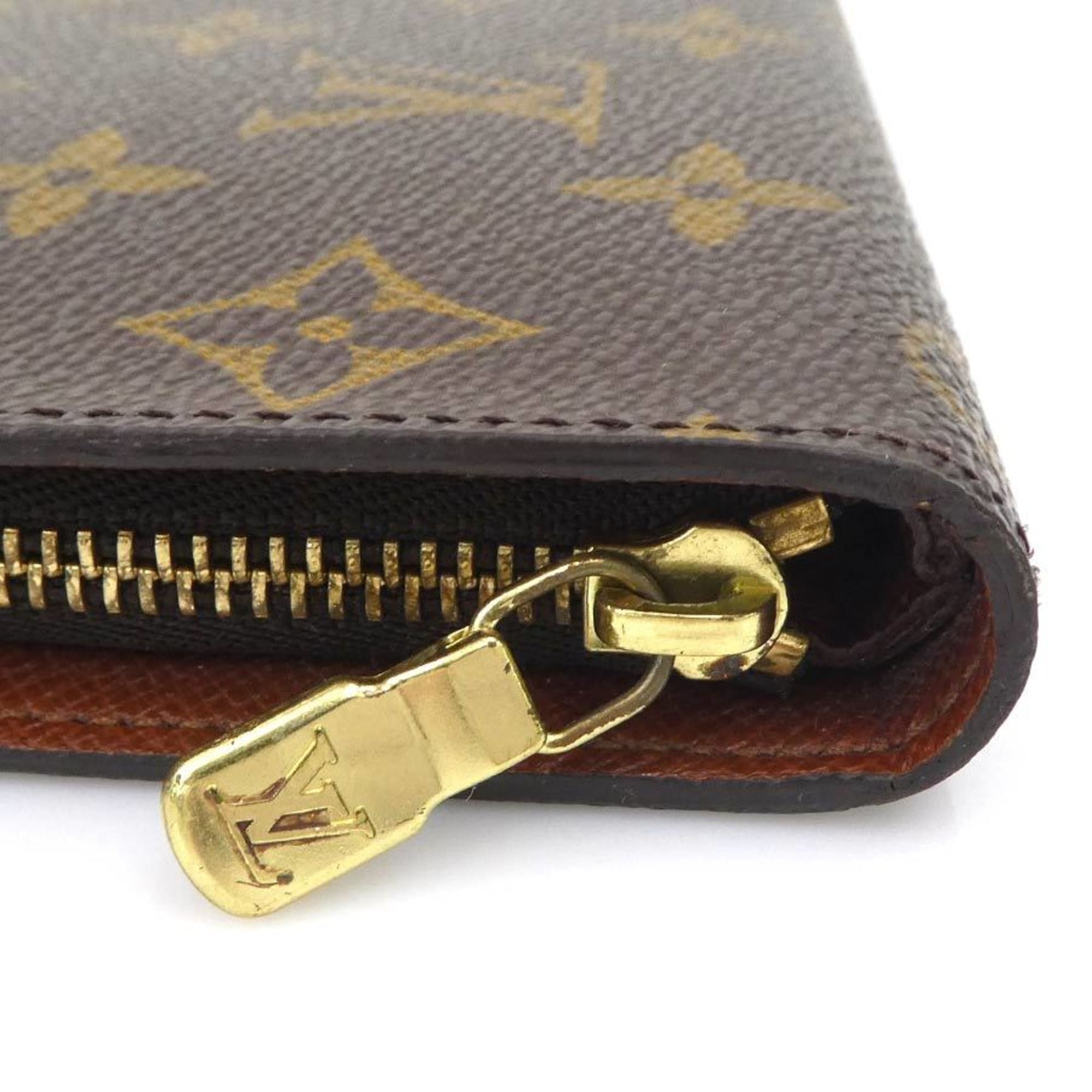 Louis Vuitton Brown Monogram Monogram Long Wallet