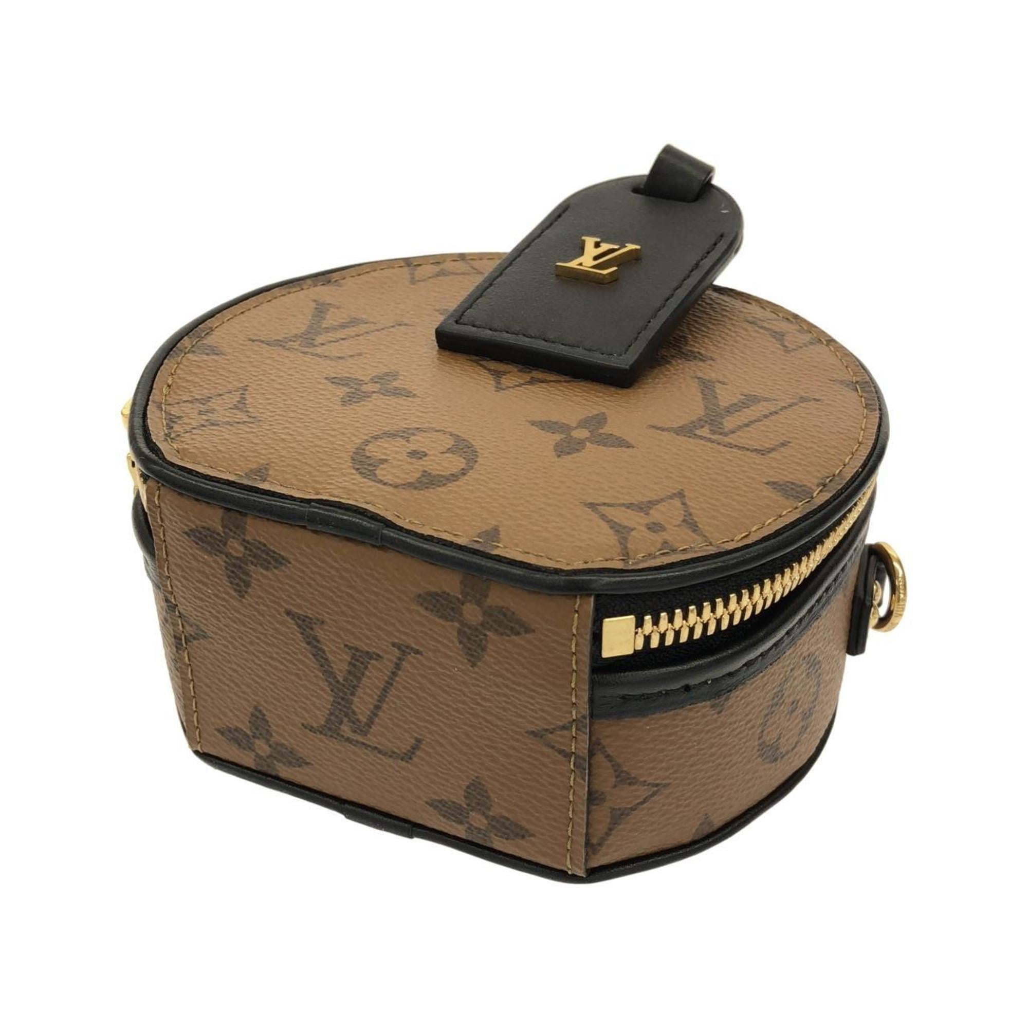 Louis Vuitton Brown Coated Canvas Shoulder Bag