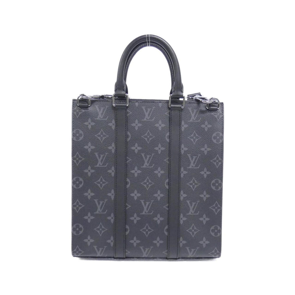 Louis Vuitton Black Coated Canvas Handbag