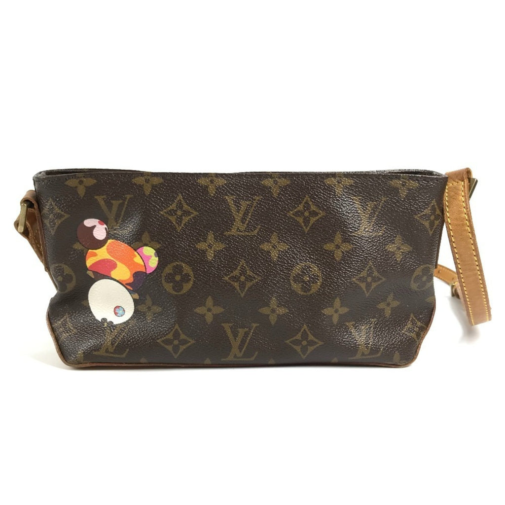 Louis Vuitton Brown Monogram Panda Monogram Canvas Pochette Shoulder Bag