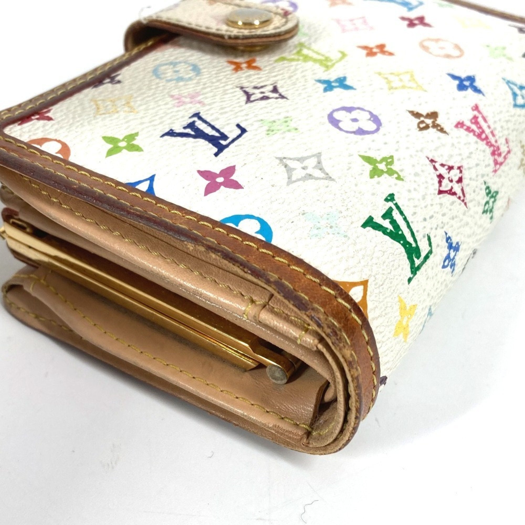 Louis Vuitton Blanc Monogram Multi-Color White Monogram Multicolore Wallet