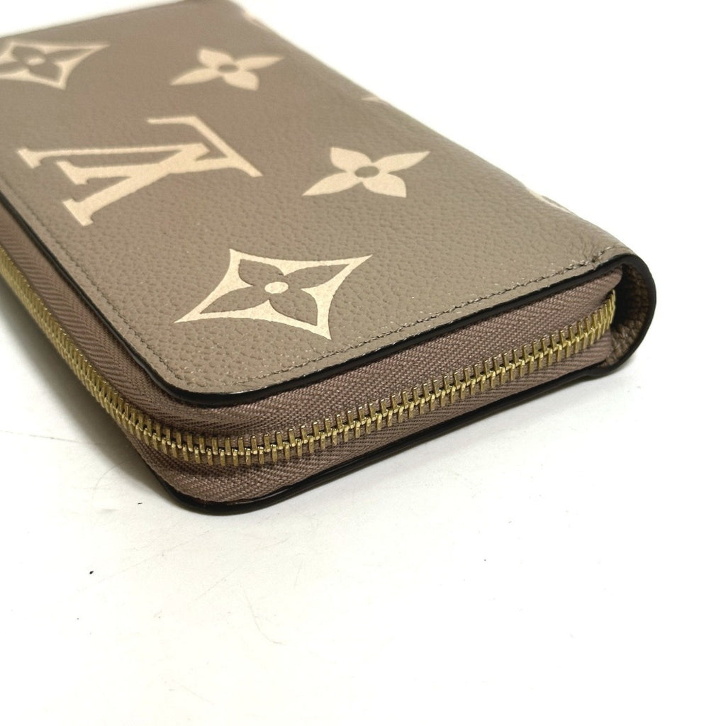 Louis Vuitton Monogram Empreinte Beige Tourterelle Monogram Empreinte Long Wallet