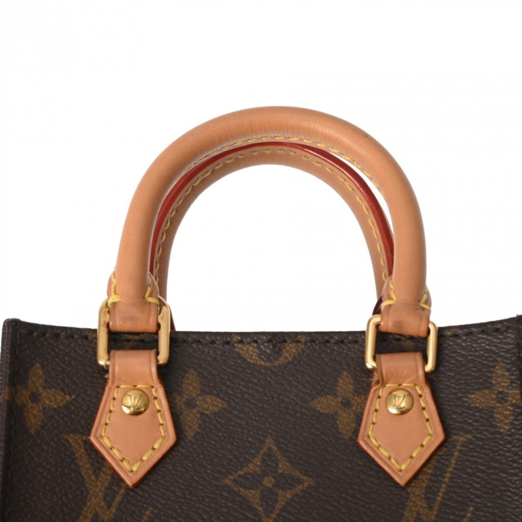 Louis Vuitton Brown Monogram Canvas Handbag