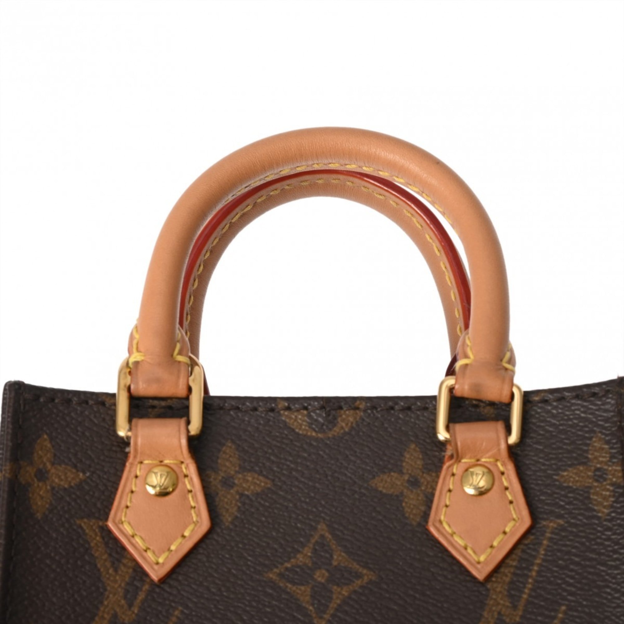 Louis Vuitton Brown Monogram Canvas Handbag