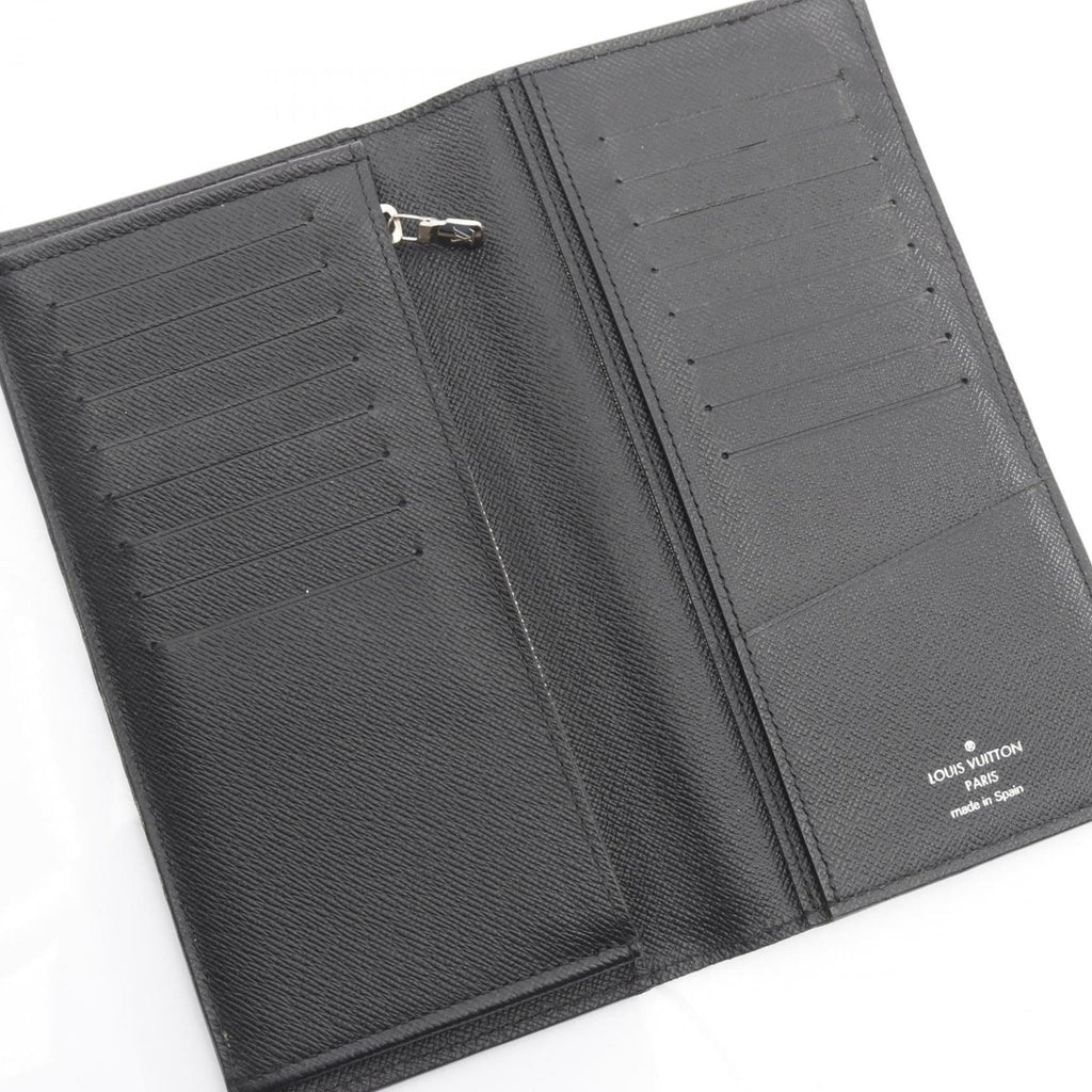 Louis Vuitton Epi Black Epi Leather Long Wallet