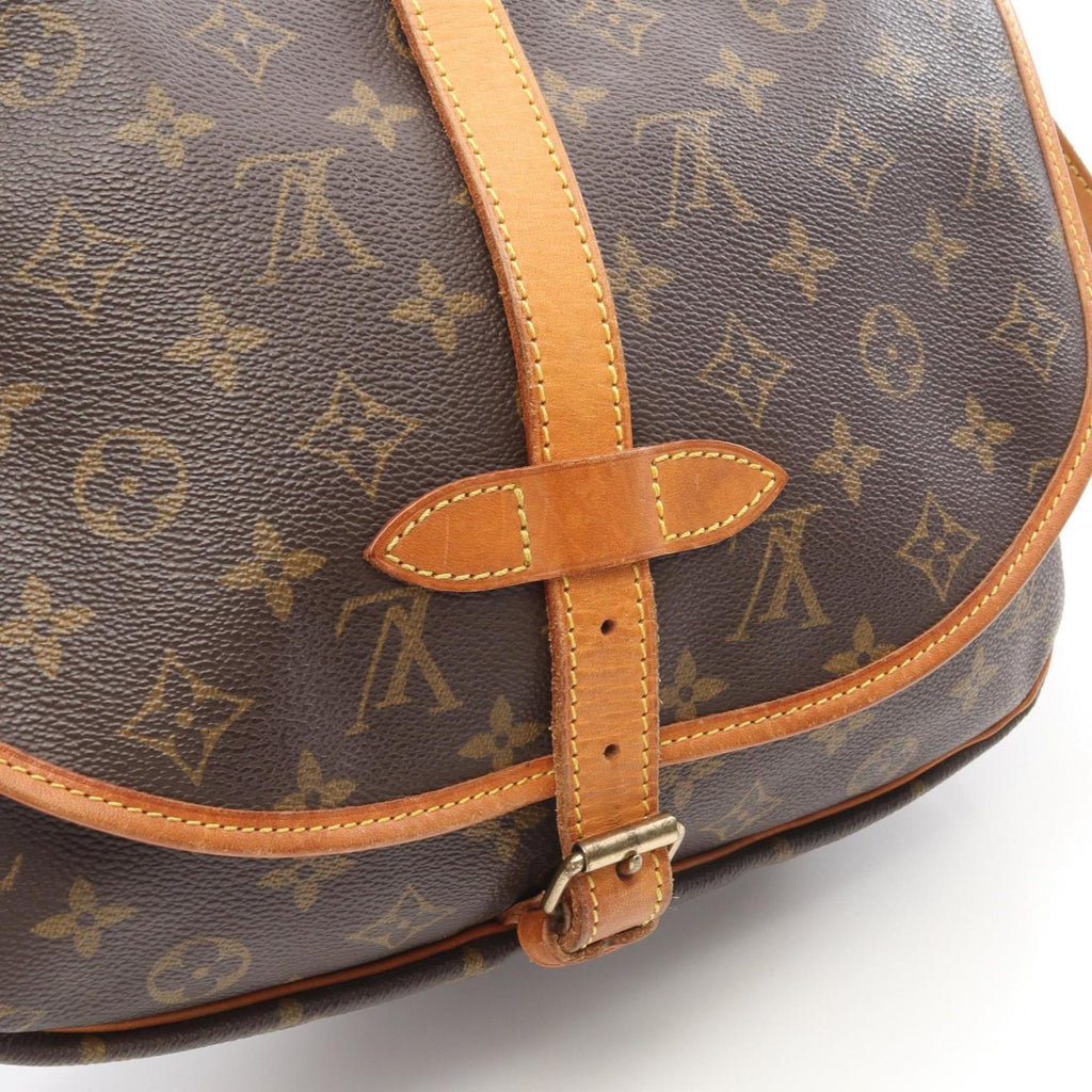 Louis Vuitton Brown Monogram Monogram Leather Handbag Shoulder Bag