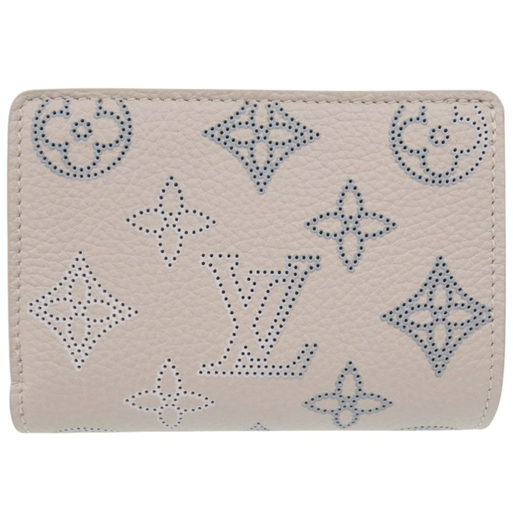 Louis Vuitton Blue Pink Mahina Leather Wallet