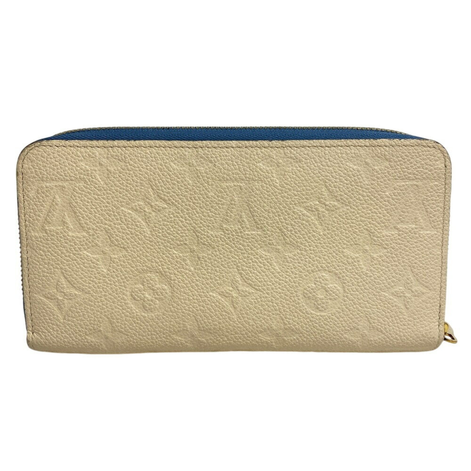 Louis Vuitton Ivory Leather Long Wallet