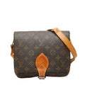 Louis Vuitton Brown Pvc Leather Shoulder Bag