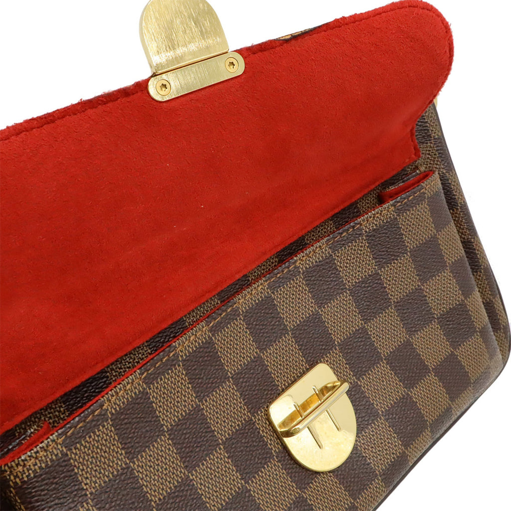 Louis Vuitton Brown Pvc Shoulder Bag