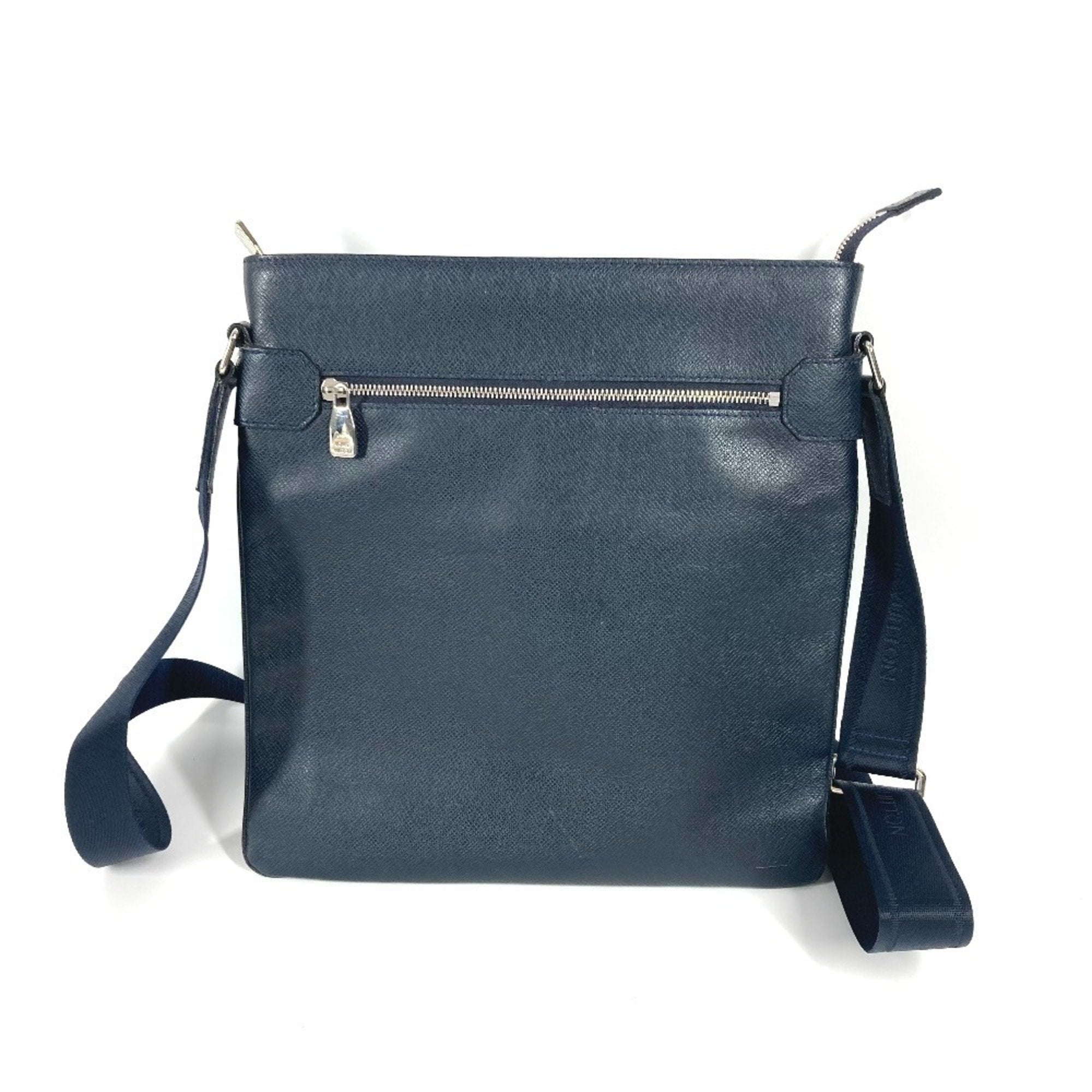 Louis Vuitton Boreal Navy Taiga Leather Shoulder Bag