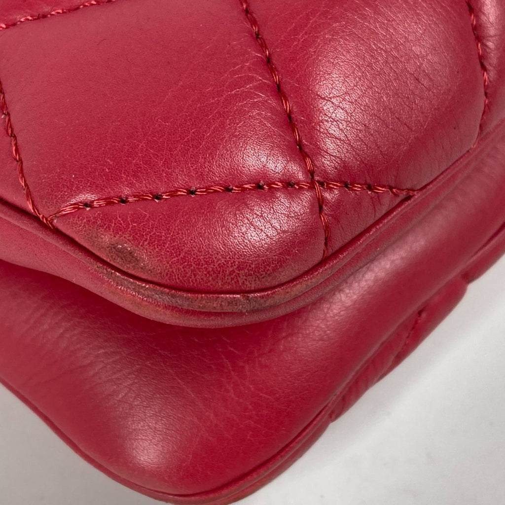 Chanel Pink Leather Tote Bag