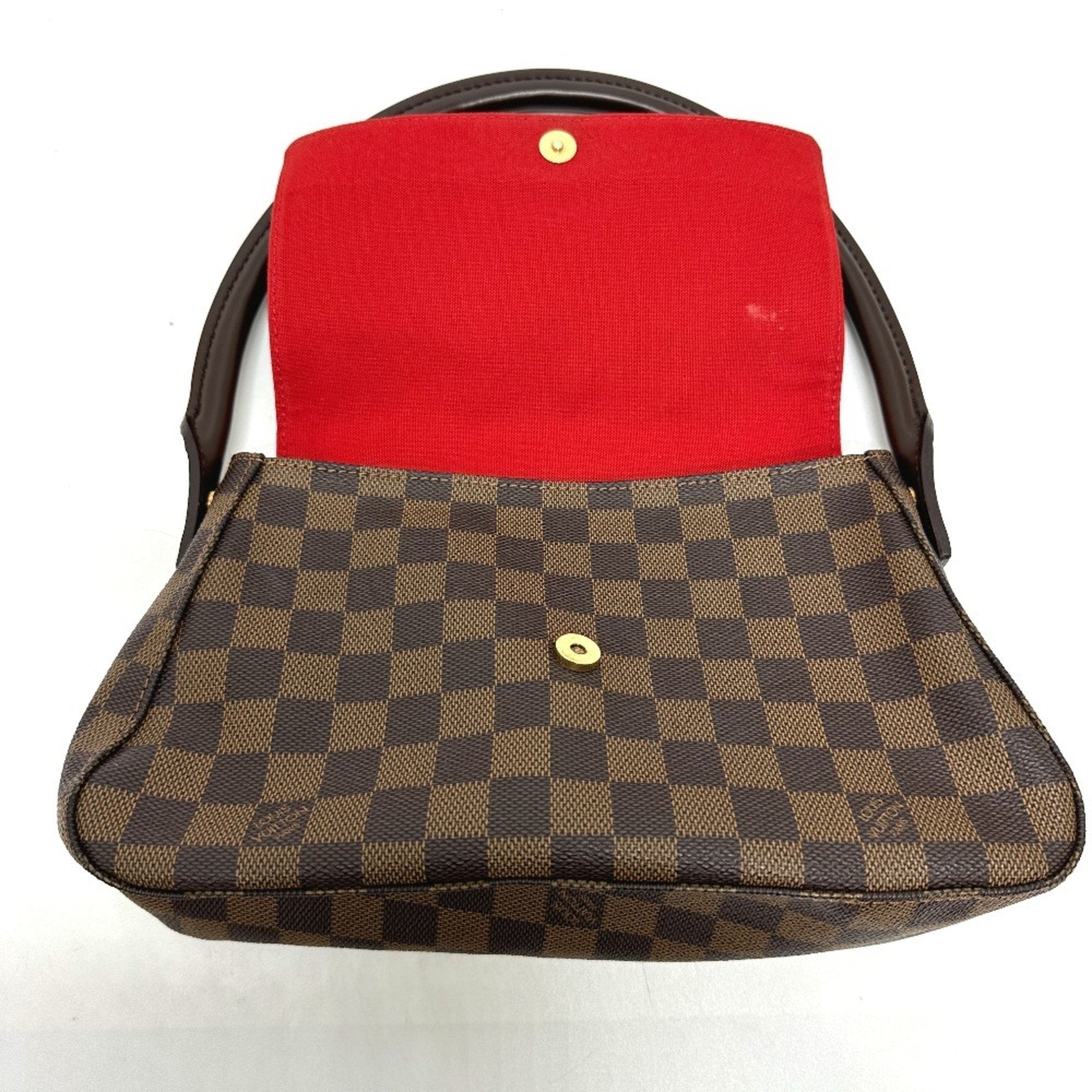 Louis Vuitton Damier Brown Ebene Damier Canvas Shoulder Bag Tote Bag