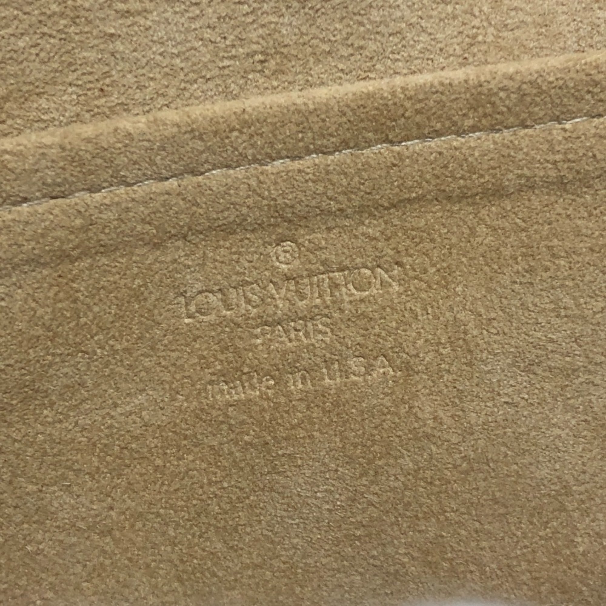 Louis Vuitton Monogram Brown Monogram Clutch Bag Pochette Shoulder Bag