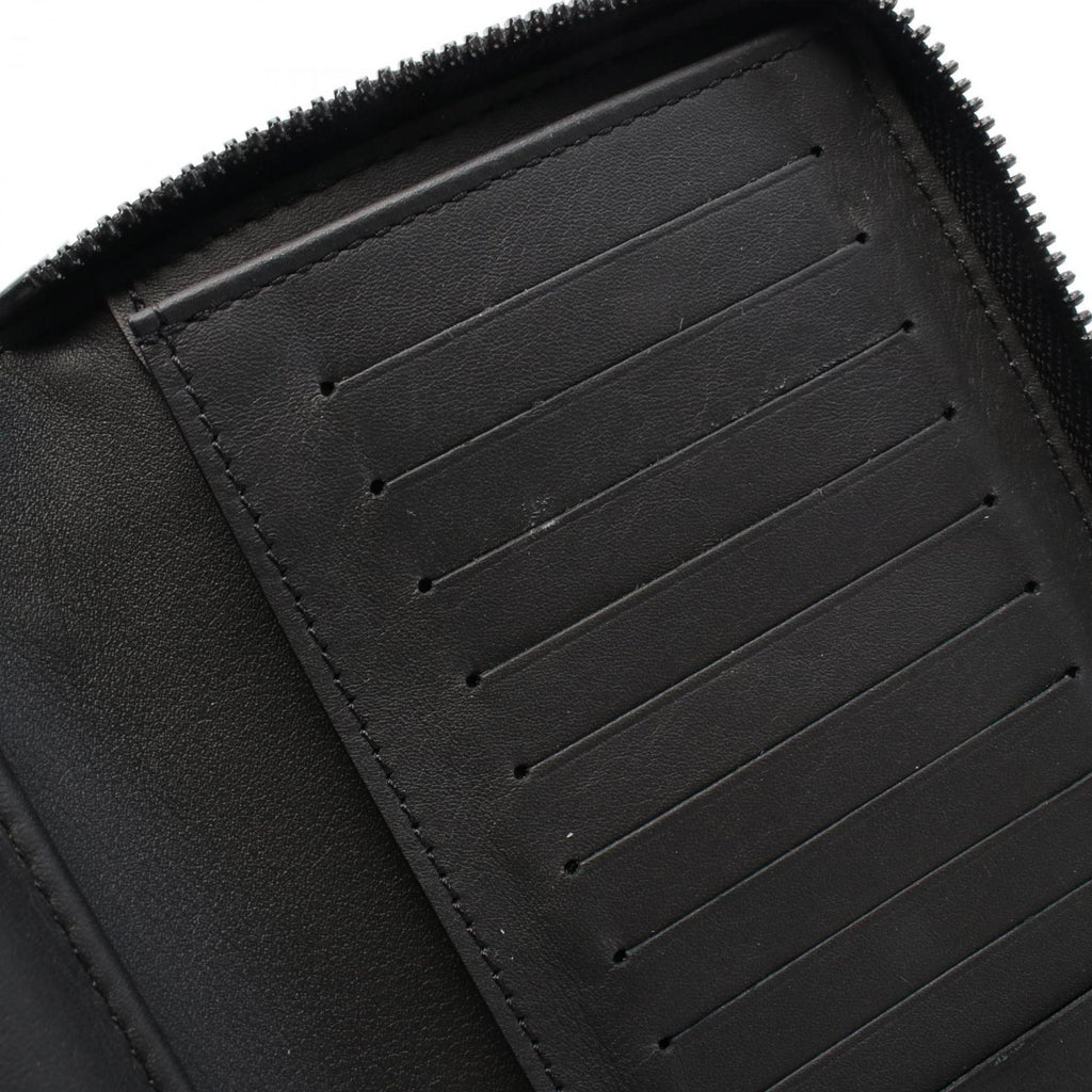 Louis Vuitton Black Monogram Shadow Leather Long Wallet