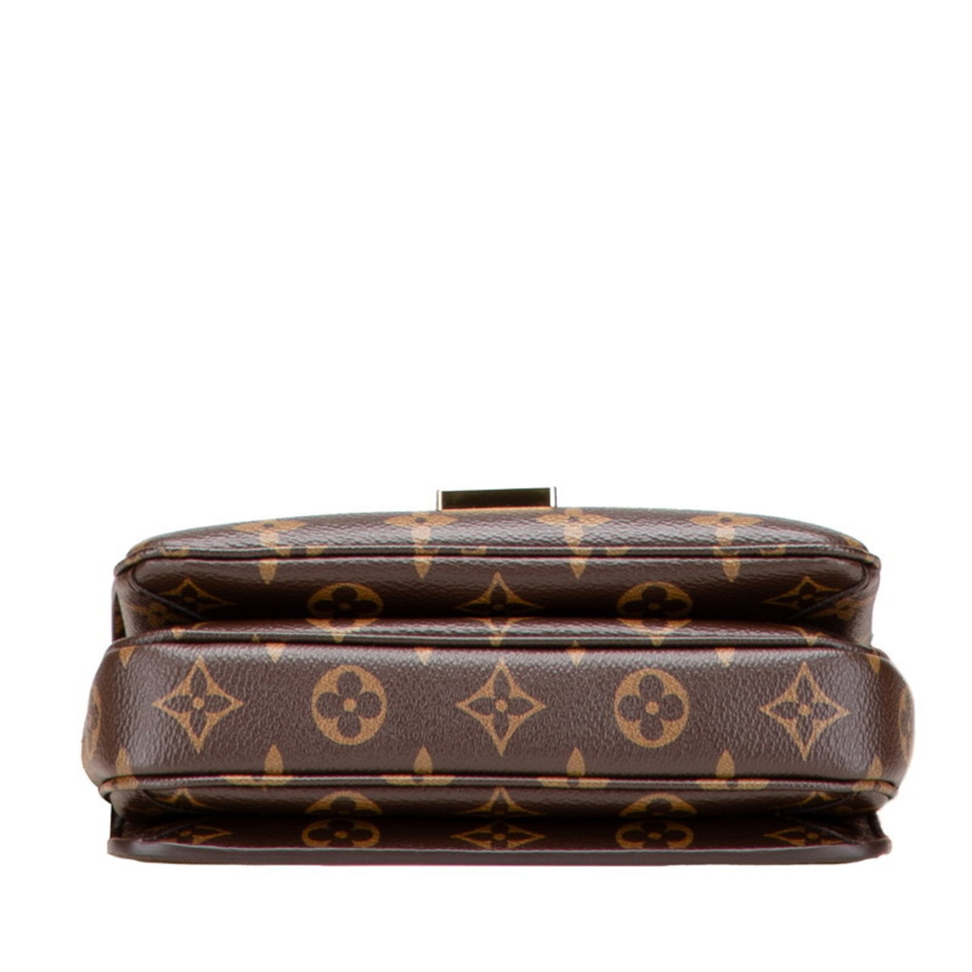 Louis Vuitton Monogram Brown Pvc Leather Handbag Shoulder Bag