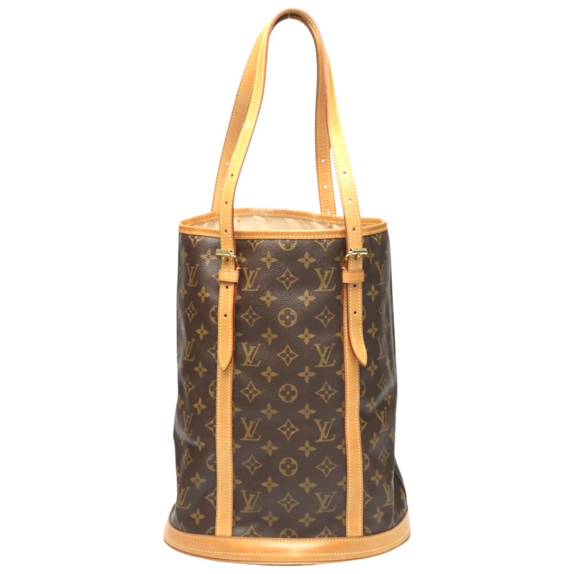 Louis Vuitton Brown Monogram Canvas Shoulder Bag Tote Bag