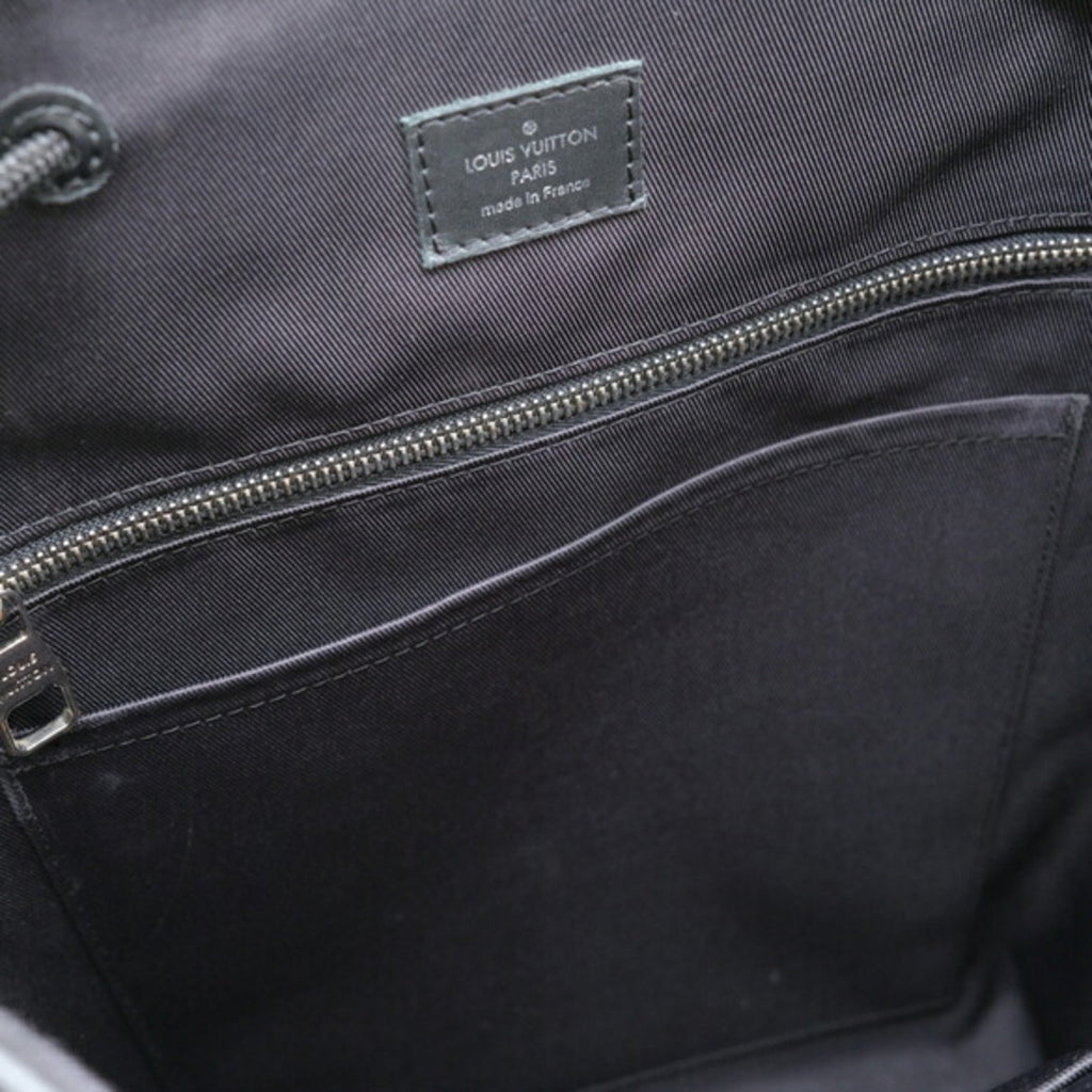 Louis Vuitton Black Epi Leather Backpack