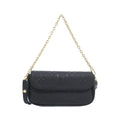 Louis Vuitton Black Leather Shoulder Bag