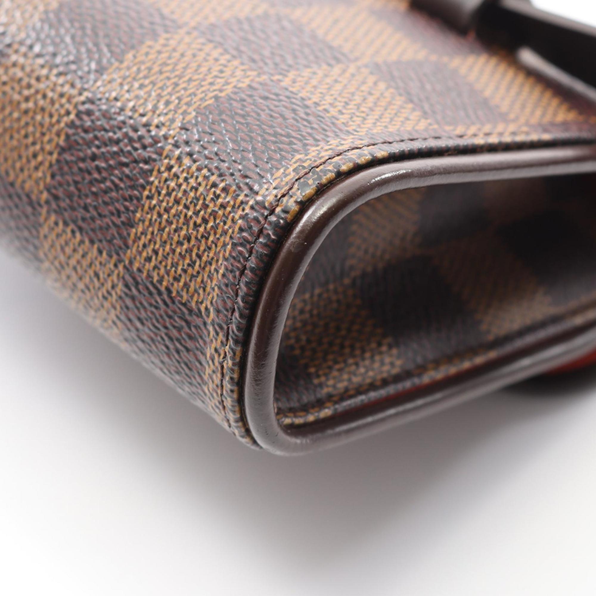 Louis Vuitton Brown Ebene Pvc Leather Fanny Pack