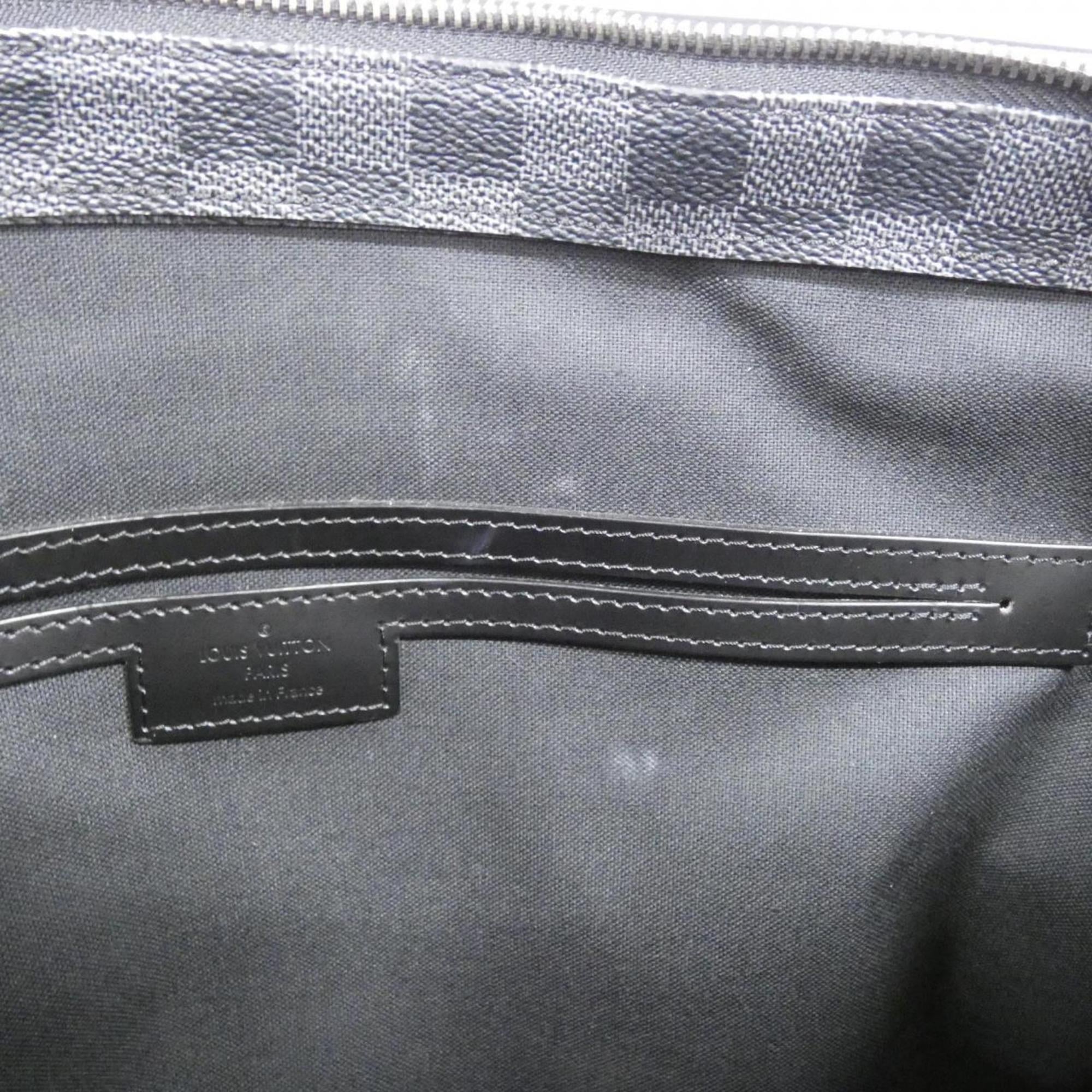 Louis Vuitton Graphite Coated Canvas Handbag
