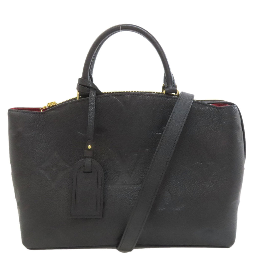 Louis Vuitton Noir Monogram Empreinte Handbag