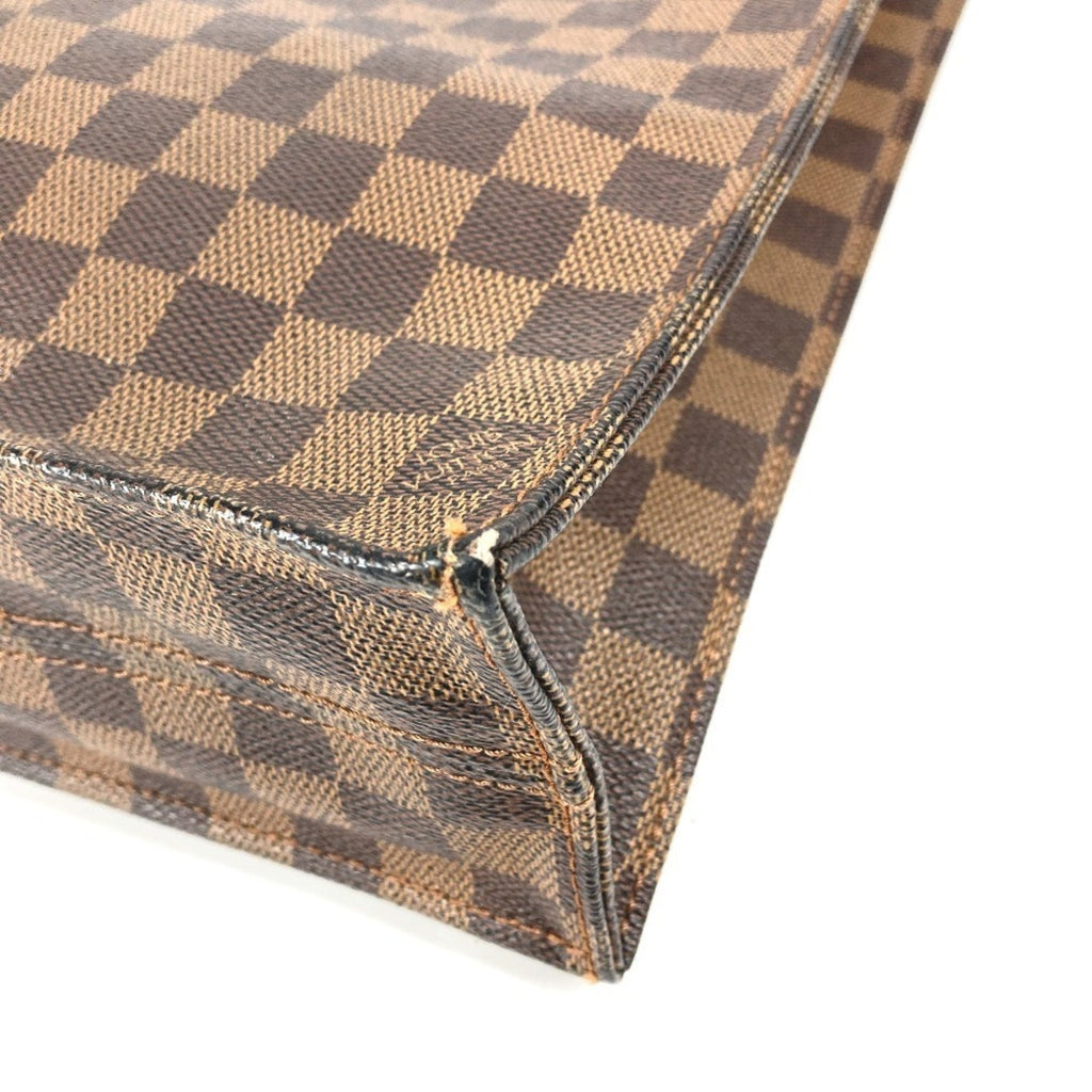 Louis Vuitton Brown Damier Canvas Ebene Damier Canvas Handbag Tote Bag