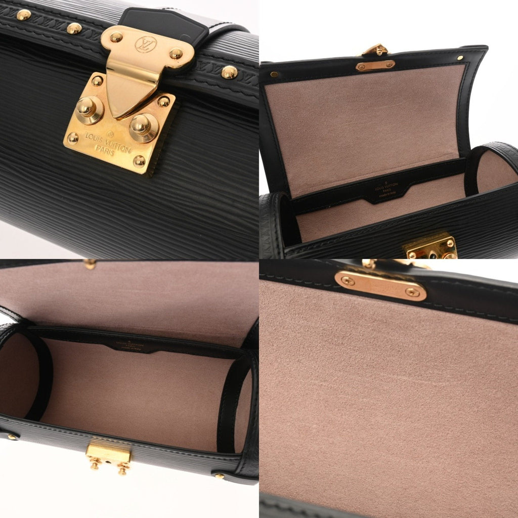 Louis Vuitton Noir Epi Leather Shoulder Bag