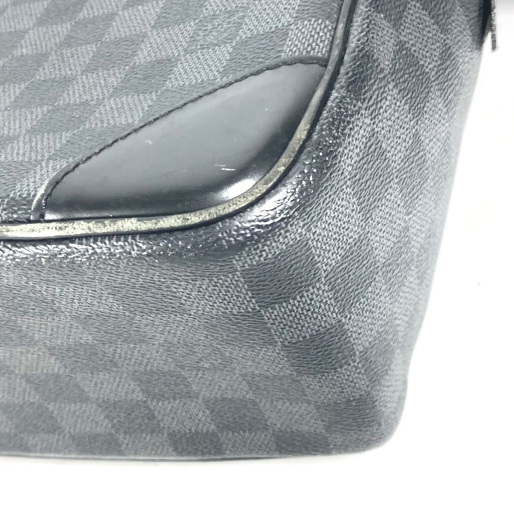 Louis Vuitton Black Damier Graphite Handbag Tote Bag