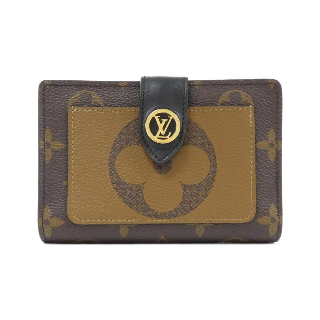 Louis Vuitton Monogram Reverse Marron Coated Canvas Wallet