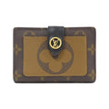 Louis Vuitton Monogram Reverse Marron Coated Canvas Wallet