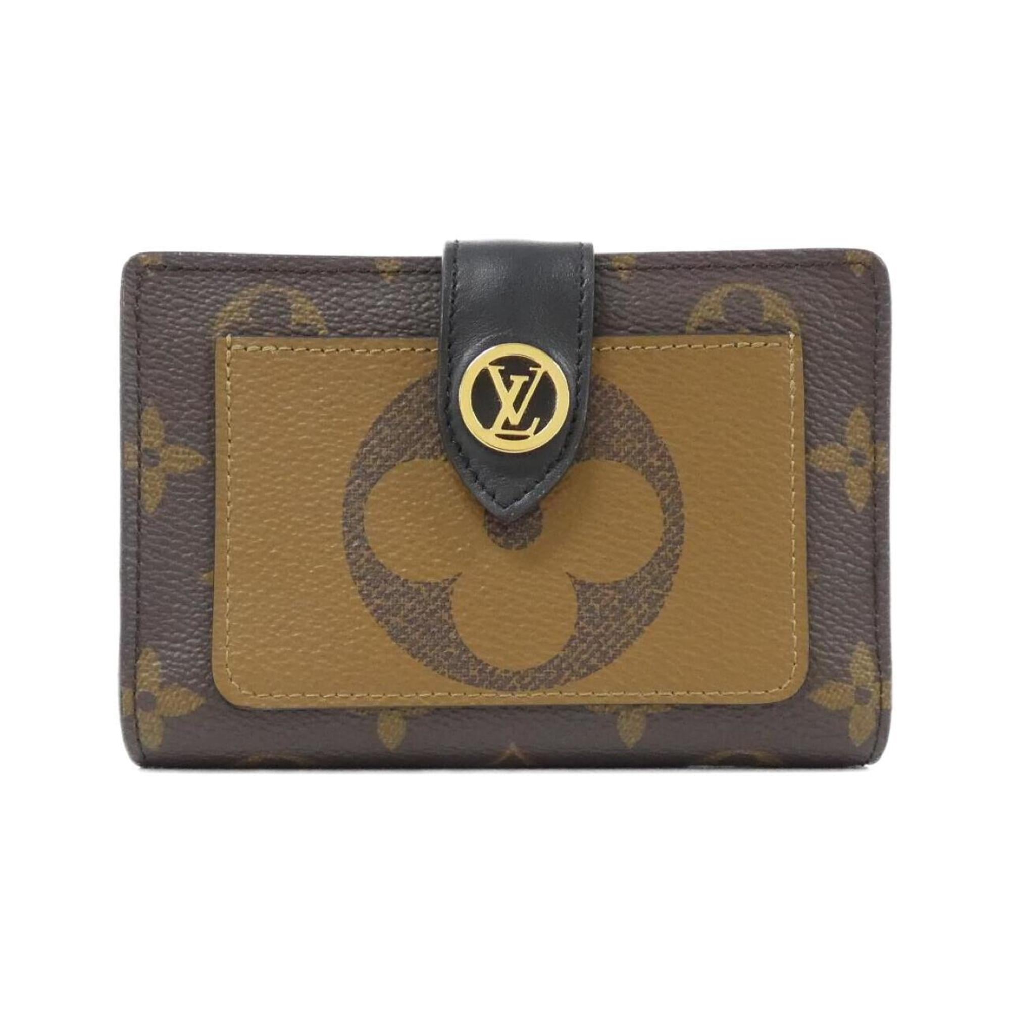 Louis Vuitton Monogram Reverse Marron Coated Canvas Wallet