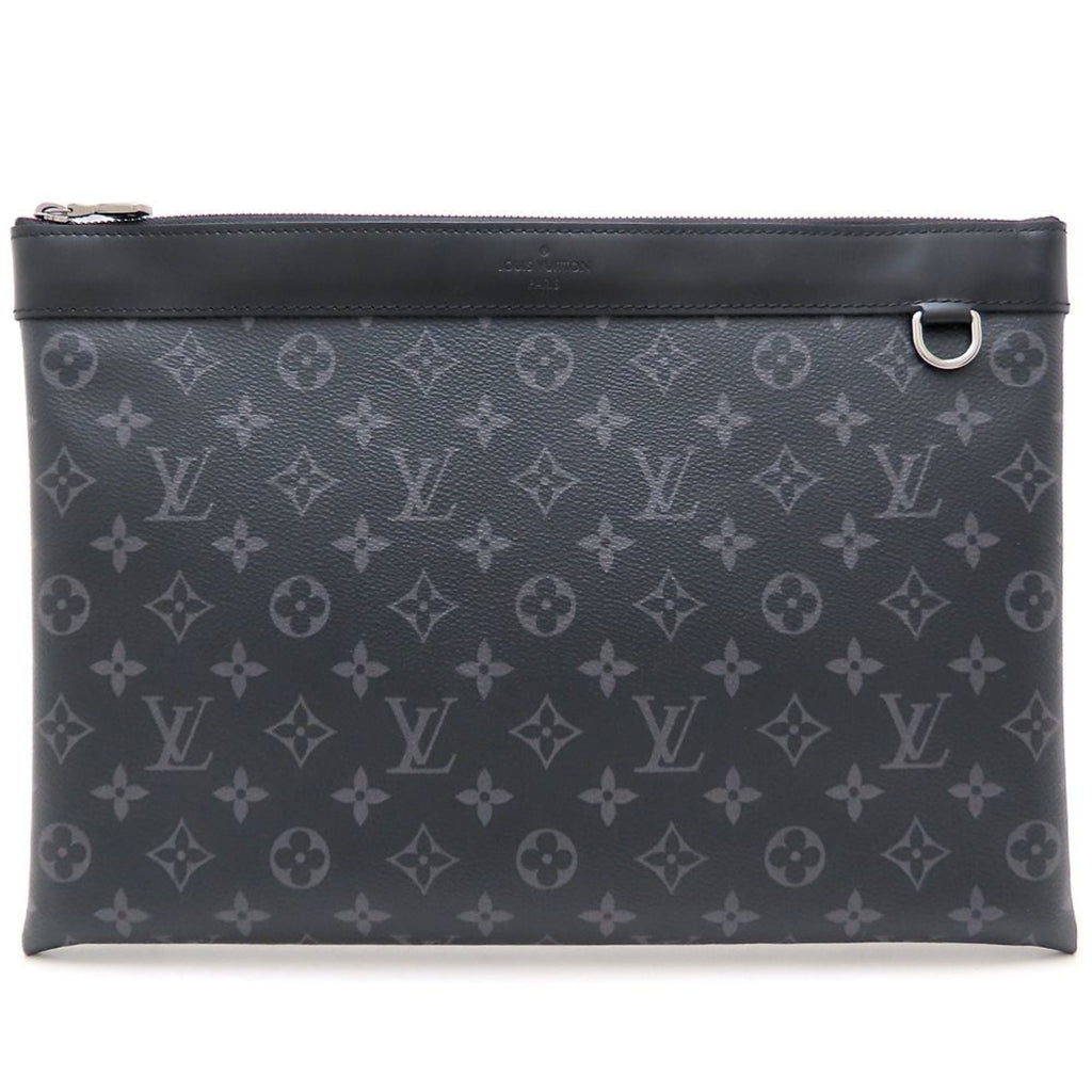 Louis Vuitton Monogram Eclipse Noir Monogram Eclipse Clutch Bag Pochette