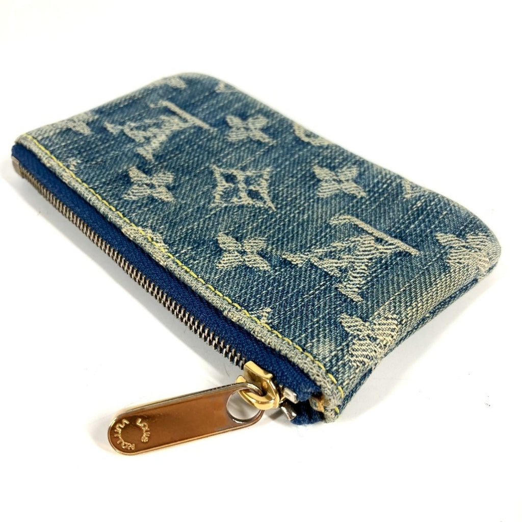 Louis Vuitton Blue Monogram Denim Coin Purse/Coin Case