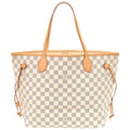 Louis Vuitton White Damier Azur Tote Bag